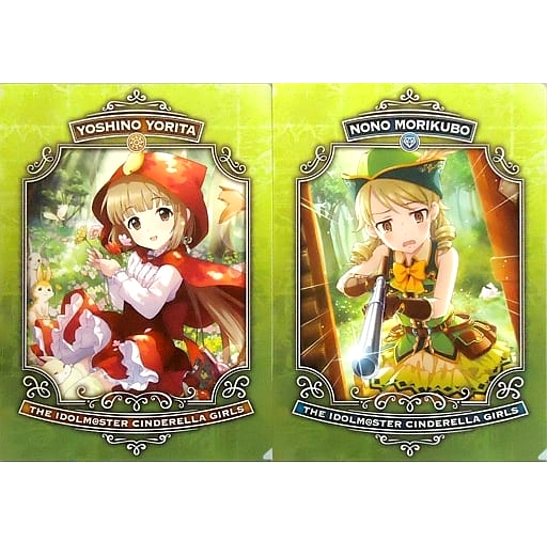 THE IDOLM@STER Cinderella Girls Yoshino Yorita Morikubo Nono Ichiban Kuji Cinderella's Adventure! A4 File Folder Set Prize E [USED]