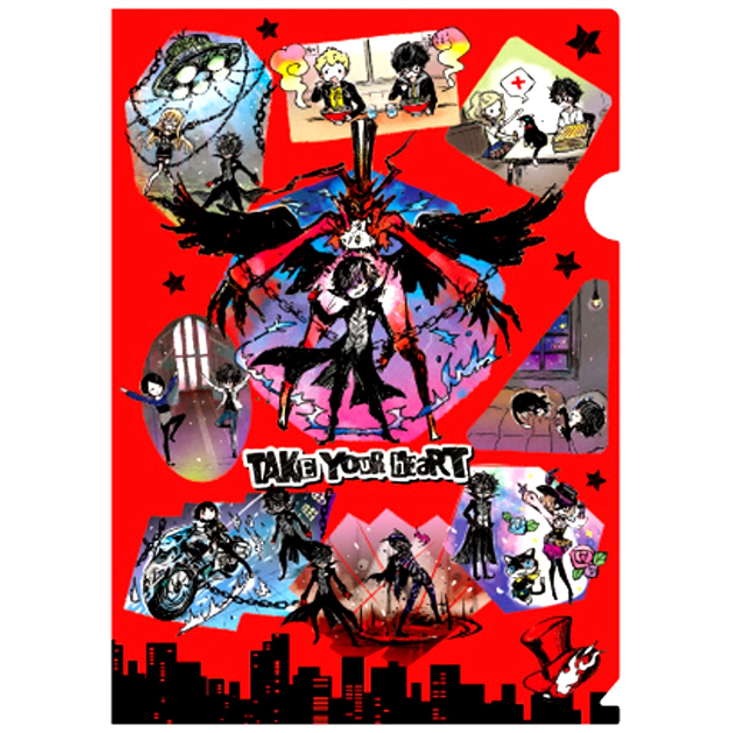 Group Design Event Scene Reproduction Ver. 01. GraffArt Design A4 Clear File Persona 5 [USED]