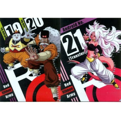 Dragon Ball Android 19 & Others Ichiban Kuji Dragon Ball THE ANDROID BATTLE with FighterZ A4 Clear File Collection Prize F [USED]