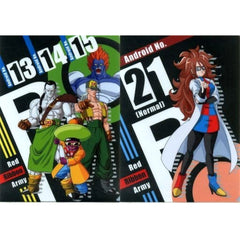 Dragon Ball Android 13 & Others Ichiban Kuji Dragon Ball THE ANDROID BATTLE with FighterZ A4 Clear File Collection Prize F [USED]