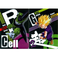 Cell Super Saiyan 2 Gohan Boyhood Dragon Ball Ichiban Kuji The Android Battle with Dragon Ball Fighters A4 Clear File Collection Prize F [USED]