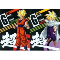 Dragon Ball Super Saiyan Son Goku Super Saiyan Son Gohan Ichiban Kuji Dragon Ball THE ANDROID BATTLE with FighterZ A4 Clear File Collection Prize F [USED]