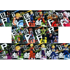 Dragon Ball Trunks & Others All 8 Types Set Ichiban Kuji Dragon Ball THE ANDROID BATTLE with FighterZ A4 Clear File Collection Prize F [USED]