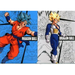 Dragon Ball Super Saiyan Son Goku Combat Uniform Ichiban Kuji Super Warrior Battle Retsuden Z Newly Illustrated Clear A4 File Son Goku History Prize K [USED]