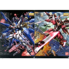 Mobile Suit Gundam Strike Freedom Gundam Infinite Justice Gundam Ichiban Kuji Gunpla Ver. 2.0 File Folder Prize E [USED]