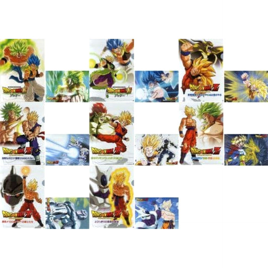 Dragon Ball Metal Cooler & Others All 8 Types Set Ichiban Kuji Saiyan Super Battle Clear File Collection Prize K [USED]