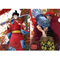 One Piece Luffytaro A Eustace Kid Ichiban Kuji Wano Country Arc: Act 1 A4 File Folder Set Prize H [USED]