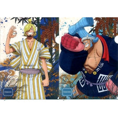 One Piece Sangoro A Franky Ichiban Kuji Wano Country Arc: Act 1 A4 File Folder Set Prize H [USED]