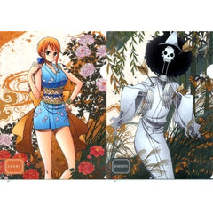 One Piece Onami A Brook Ichiban Kuji Wano Country Arc: Act 1 A4 File Folder Set Prize H [USED]