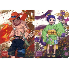 One Piece Portgas D. Ace A Ladle Ichiban Kuji Wano Country Arc: Act 1 A4 File Folder Set Prize H [USED]