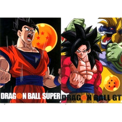 Dragon Ball Son Gohan Dragon Ball GT Ichiban Kuji The Greatest Saiyan A4 File Folder Dragon Ball GT Vol. 7 Jacket Illustration Prize F [USED]