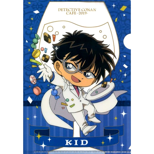 Kaito Kid B Prize E Detective Conan Cafe Kuji 2019 A5 Mini Clear File Sega Lucky Kuji ONLINE [USED]