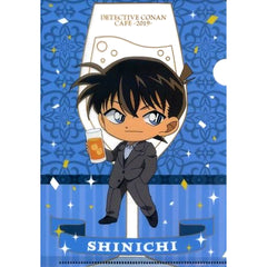 Shinichi Kudo A Prize E Detective Conan Cafe Kuji 2019 A5 Mini Clear File Sega Lucky Kuji ONLINE [USED]