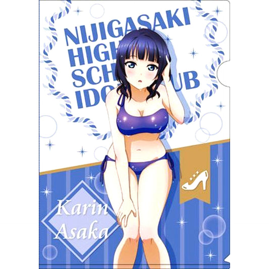 Karin Asaka A4 Clear File Love Live! Nijigasaki High School Idol Club [USED]