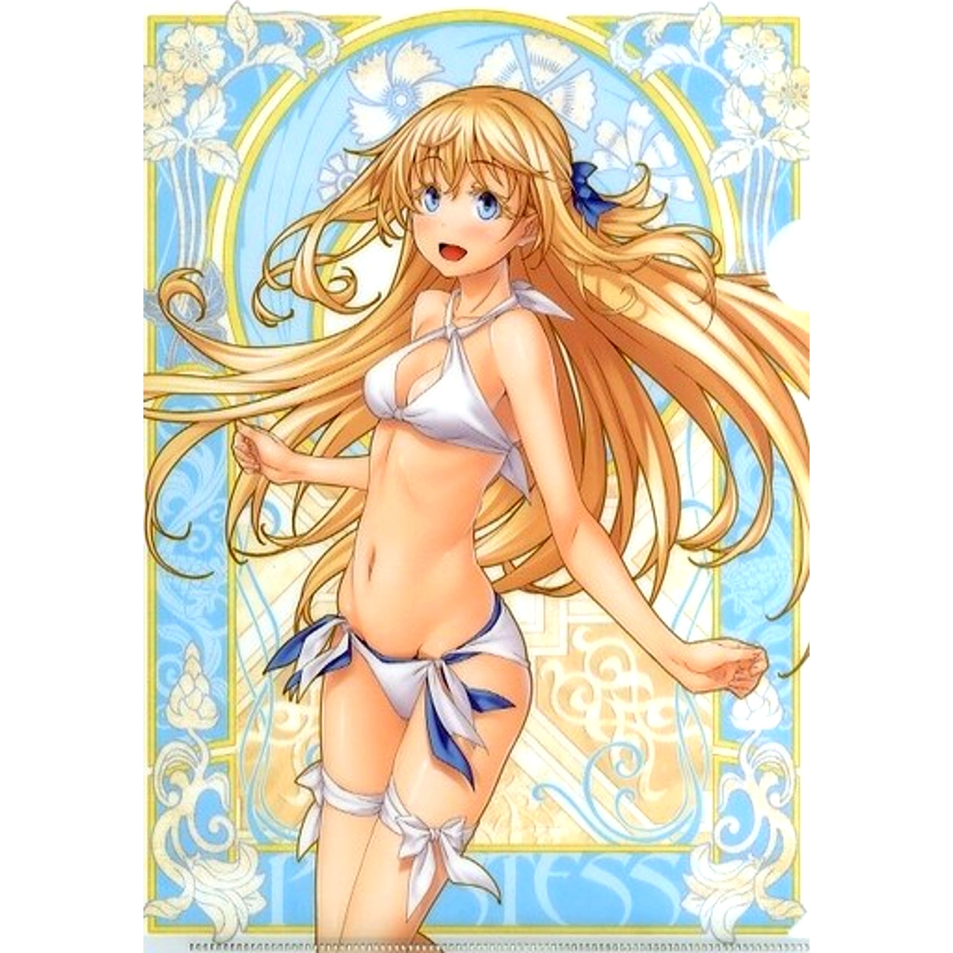 Priestess Noboru Kannatuki Illustration Special Clear File Goblin Slayer: Goblin's Crown Advance Ticket Vol. 1 [USED]