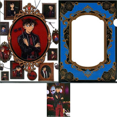 Shinichi Kudo L Prize A4 Clear File & Bromide Set Sega Lucky Kuji Detective Conan SCARLET Evening Collection [USED]