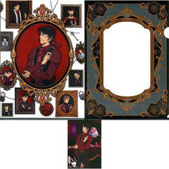 Shukichi Haneda L Prize A4 Clear File & Bromide Set Sega Lucky Kuji Detective Conan SCARLET Evening Collection [USED]
