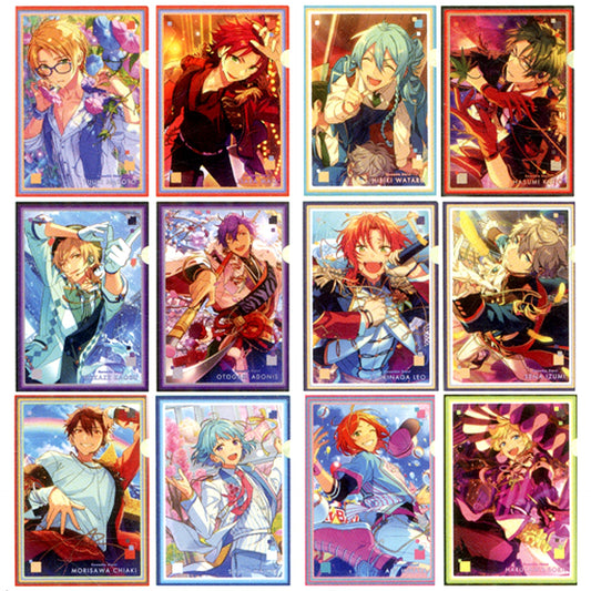 Set of 12 Ensemble Stars! Clear File Collection Vol.9 C [USED]