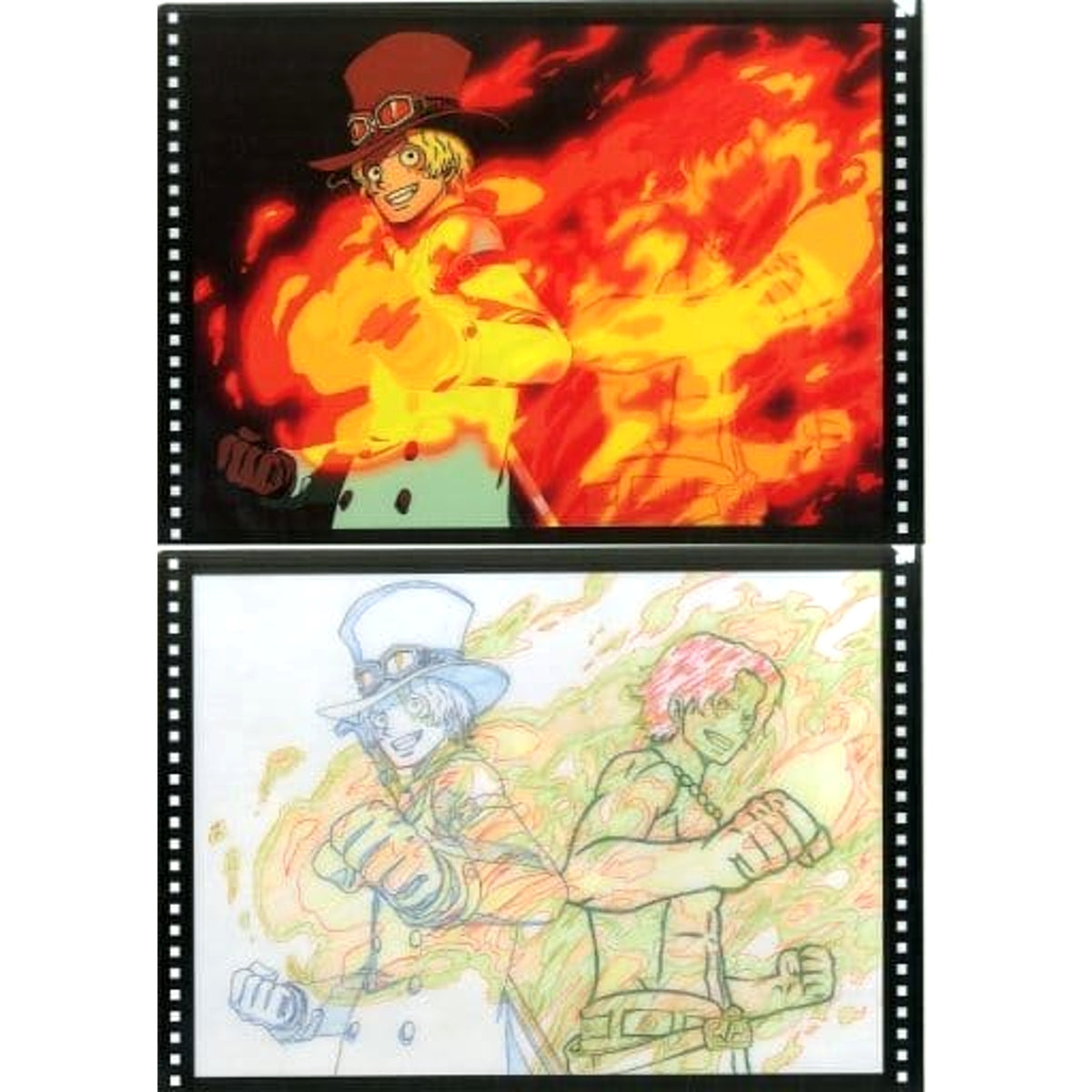 One Piece Sabo Portgas D. Ace Ichiban Kuji Great Banquet A4 File Folder Set Prize H [USED]