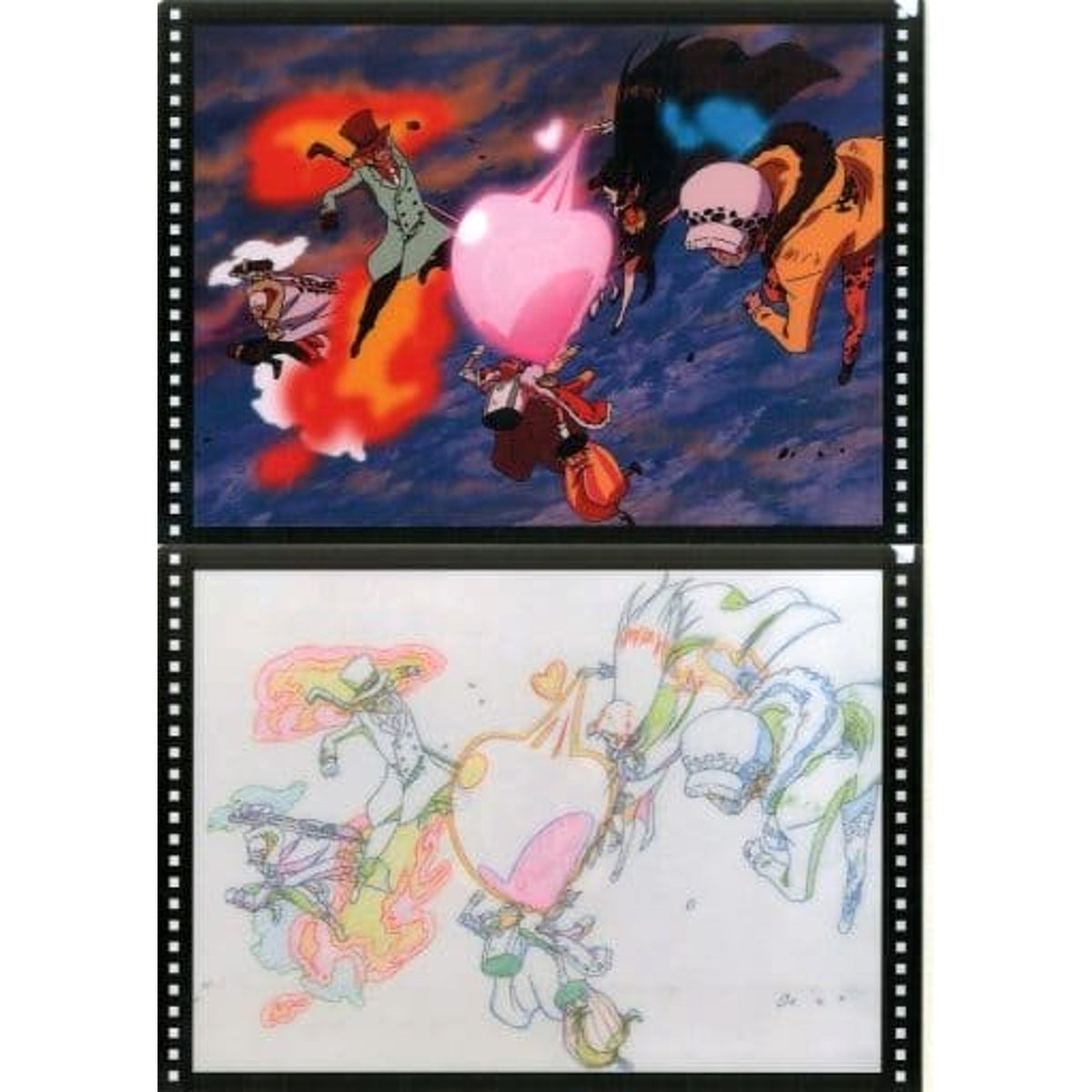 One Piece Sabo & Others B Ichiban Kuji Great Banquet A4 File Folder Set Prize H [USED]