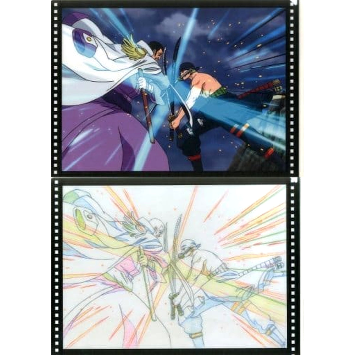 One Piece Issho Roronoa Zoro Ichiban Kuji Great Banquet A4 File Folder Set Prize H [USED]