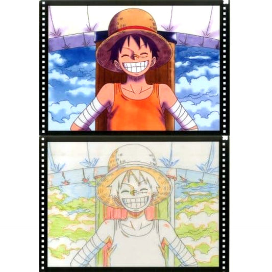 Monkey D. Luffy One Piece Ichiban Kuji Great Banquet A4 Clear File Set 2 Pieces Prize H [USED]