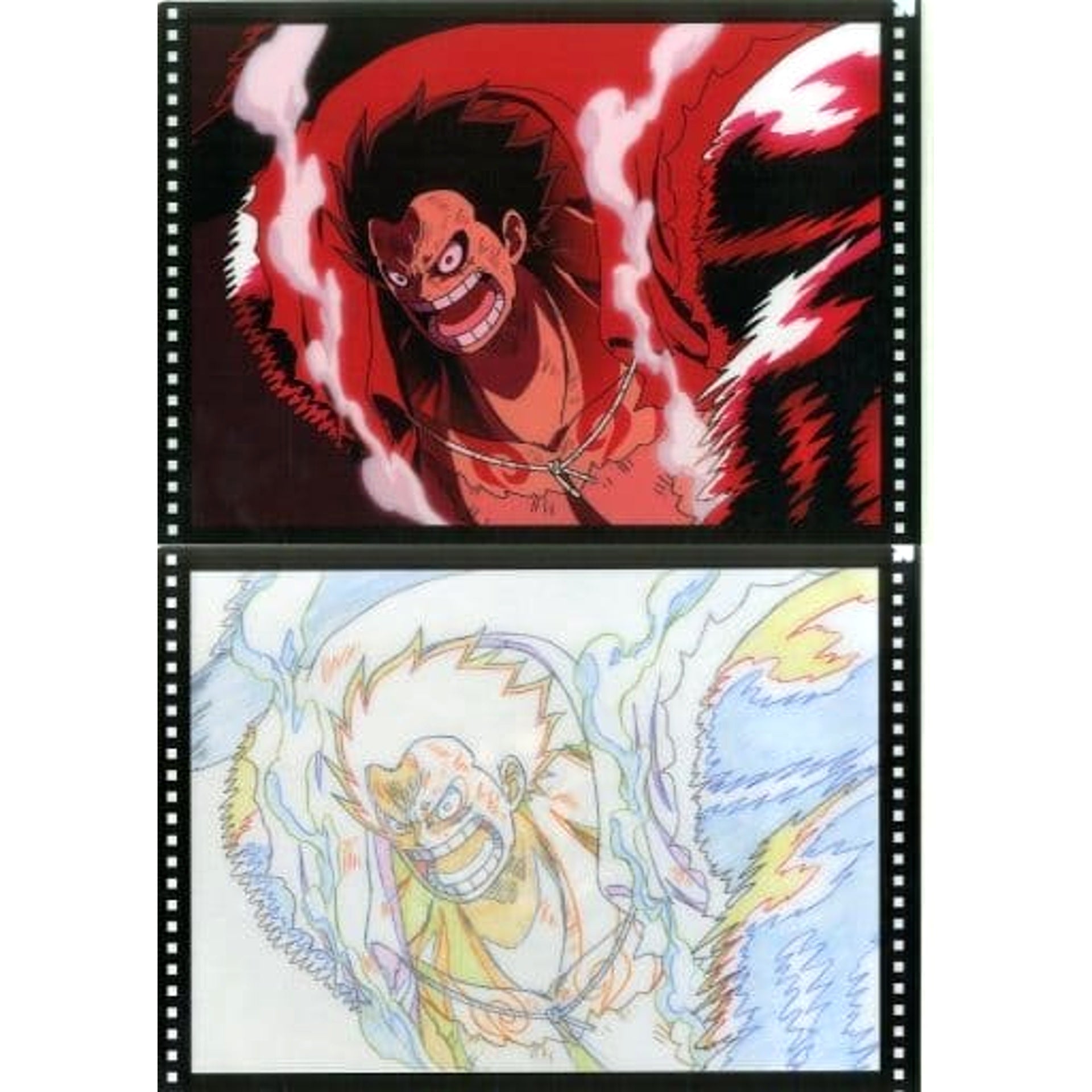 One Piece Monkey D. Luffy Gear 4 Ichiban Kuji Great Banquet A4 File Folder Set Prize H [USED]