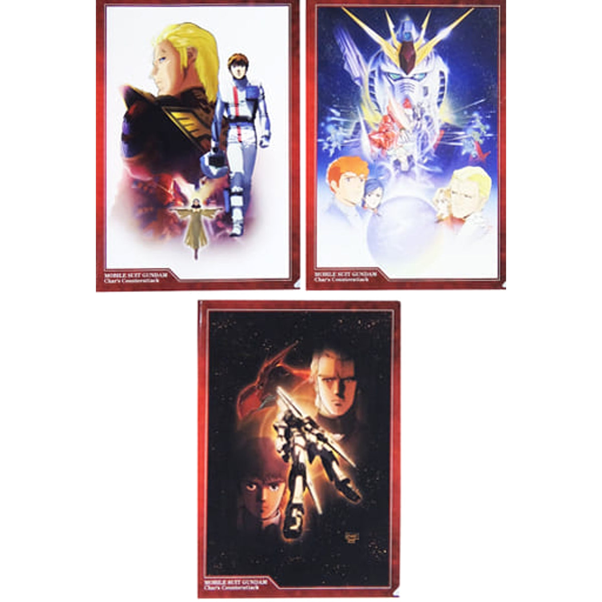 Gundam Series Amuro Ray & Others Key Visual Ichiban Kuji M.S.Conclusion Vol.1 A4 File Folder Prize B [USED]