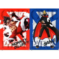 One Piece Monkey D. Luffy Gear 4 Ichiban Kuji Battle Memories A4 File Folder Set Prize G [USED]