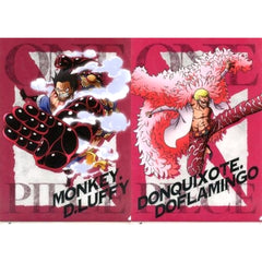 One Piece Luffy Gear 4 Sanji Ichiban Kuji Battle Memories A4 File Folder Set Prize G [USED]