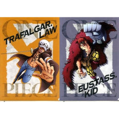 One Piece Trafalgar Law Eustace Kid Ichiban Kuji Battle Memories A4 File Folder Set Prize G [USED]