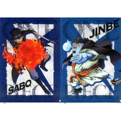 One Piece Sabo Jinbe Ichiban Kuji Battle Memories A4 File Folder Set Prize G [USED]