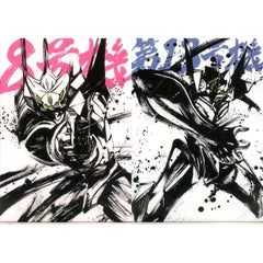 Evangelion: 3.0+1.0 Thrice Upon a Time Evangelion Unit 8 Unit 13 Ichiban Kuji Unit-01, Sortie! A4 Clear File Set 2 Pieces Prize I [USED]