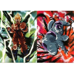 Dragon Ball Super Saiyan Son Goku Freeza Ichiban Kuji Rising Fighters With Dragonball Legends A4 File Folder Set Prize I [USED]