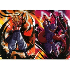 Dragon Ball Super Saiyan Gogeta Janemba Ichiban Kuji Rising Fighters With Dragonball Legends A4 File Folder Set Prize I [USED]