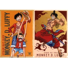 One Piece Monkey D. Luffy Ichiban Kuji Full Force A4 File Folder Set Day Collection Prize I [USED]