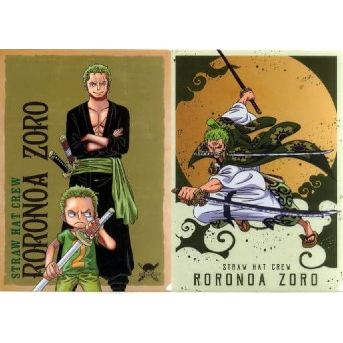 One Piece Roronoa Zoro Ichiban Kuji Full Force A4 File Folder Set Day Collection Prize I [USED]