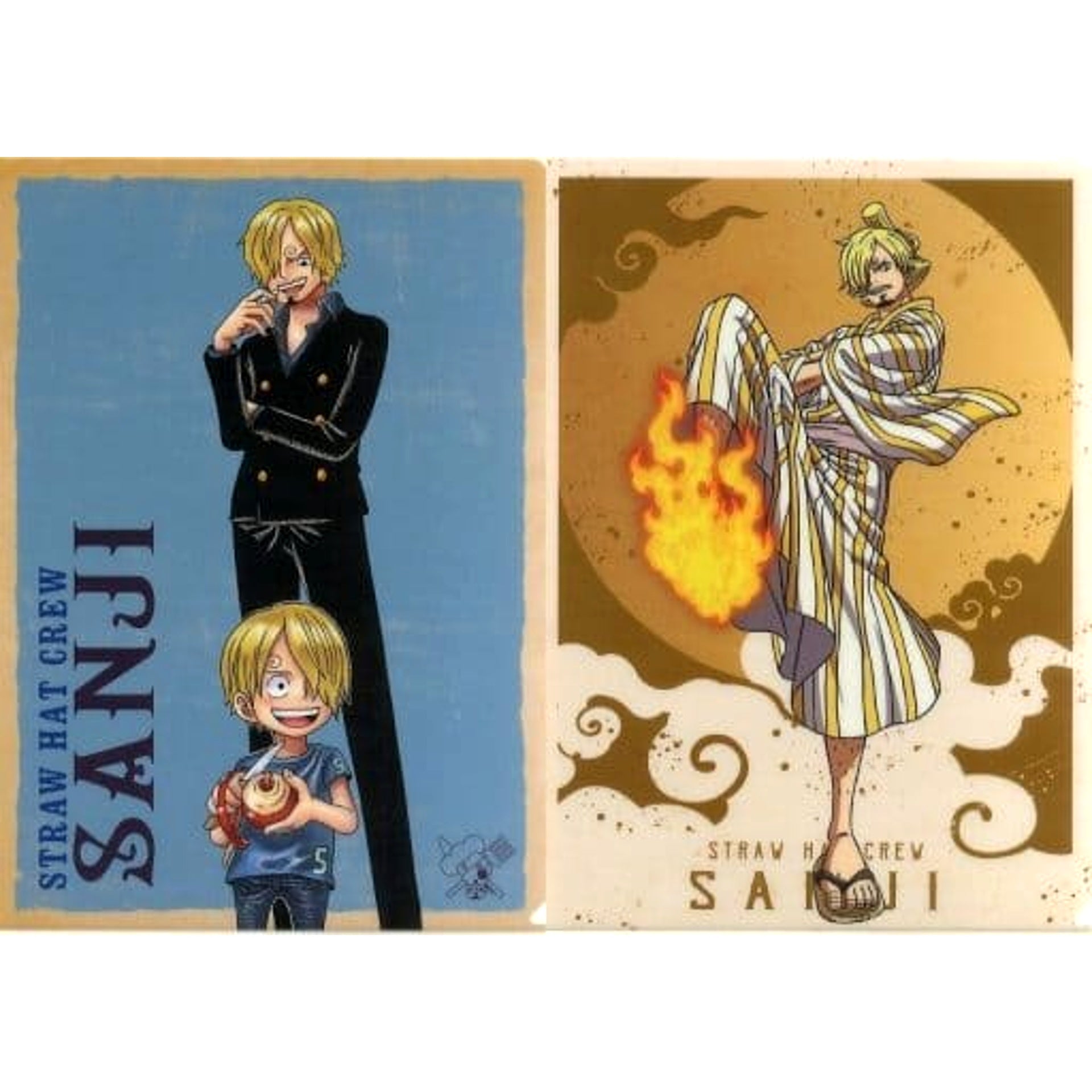 One Piece Sanji Ichiban Kuji Full Force A4 File Folder Set Day Collection Prize I [USED]