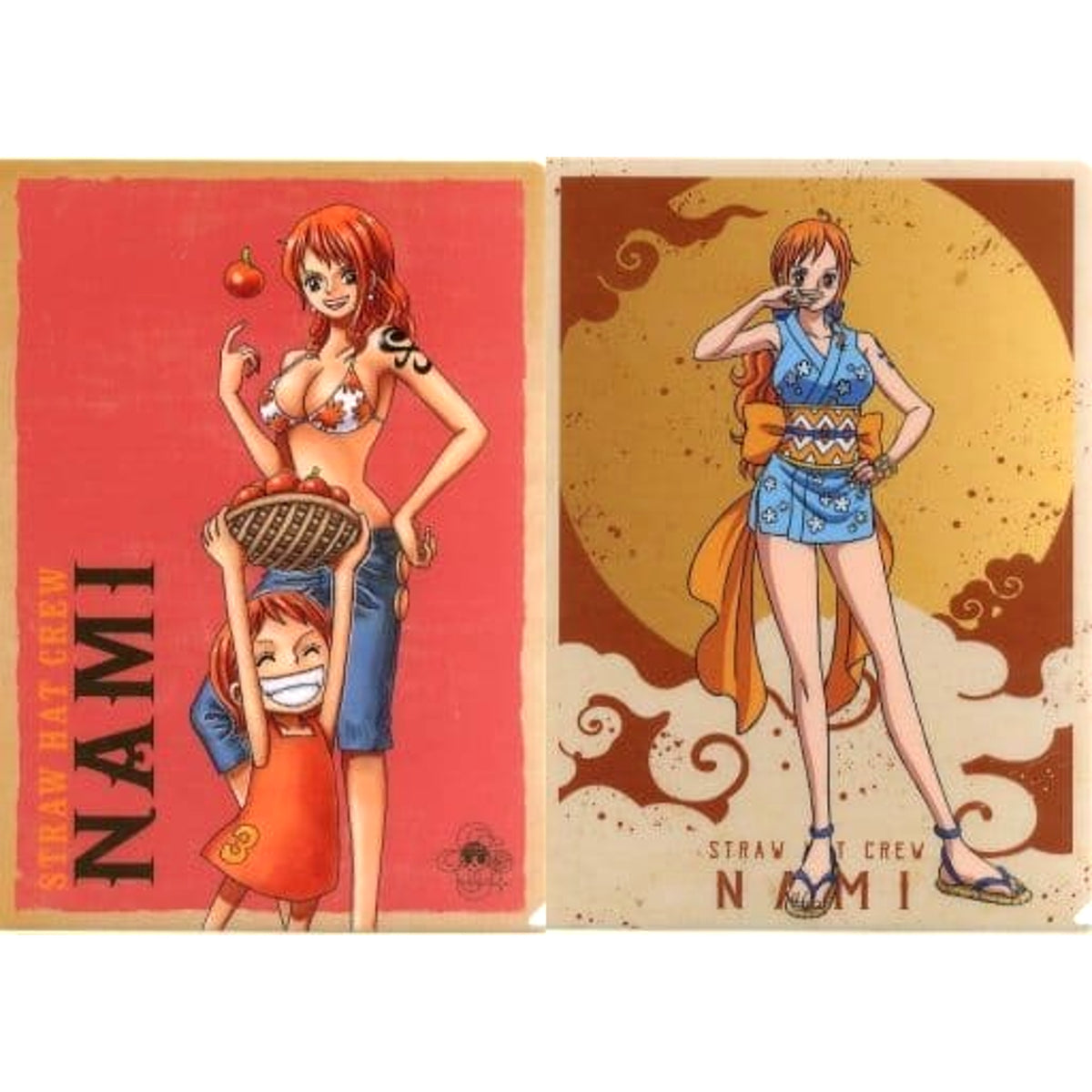 One Piece Nami Ichiban Kuji Full Force A4 File Folder Set Day Collection Prize I [USED]