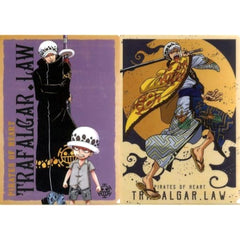 One Piece Trafalgar Law Ichiban Kuji Full Force A4 Clear File Set 2 Pieces Prize I [USED]