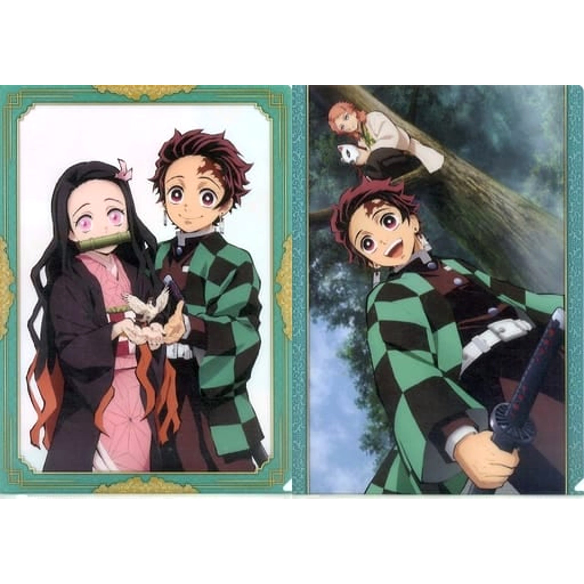 Demon Slayer: Kimetsu no Yaiba Nezuko & Others Ichiban Kuji 3 A4 File Folder Set Prize D [USED]