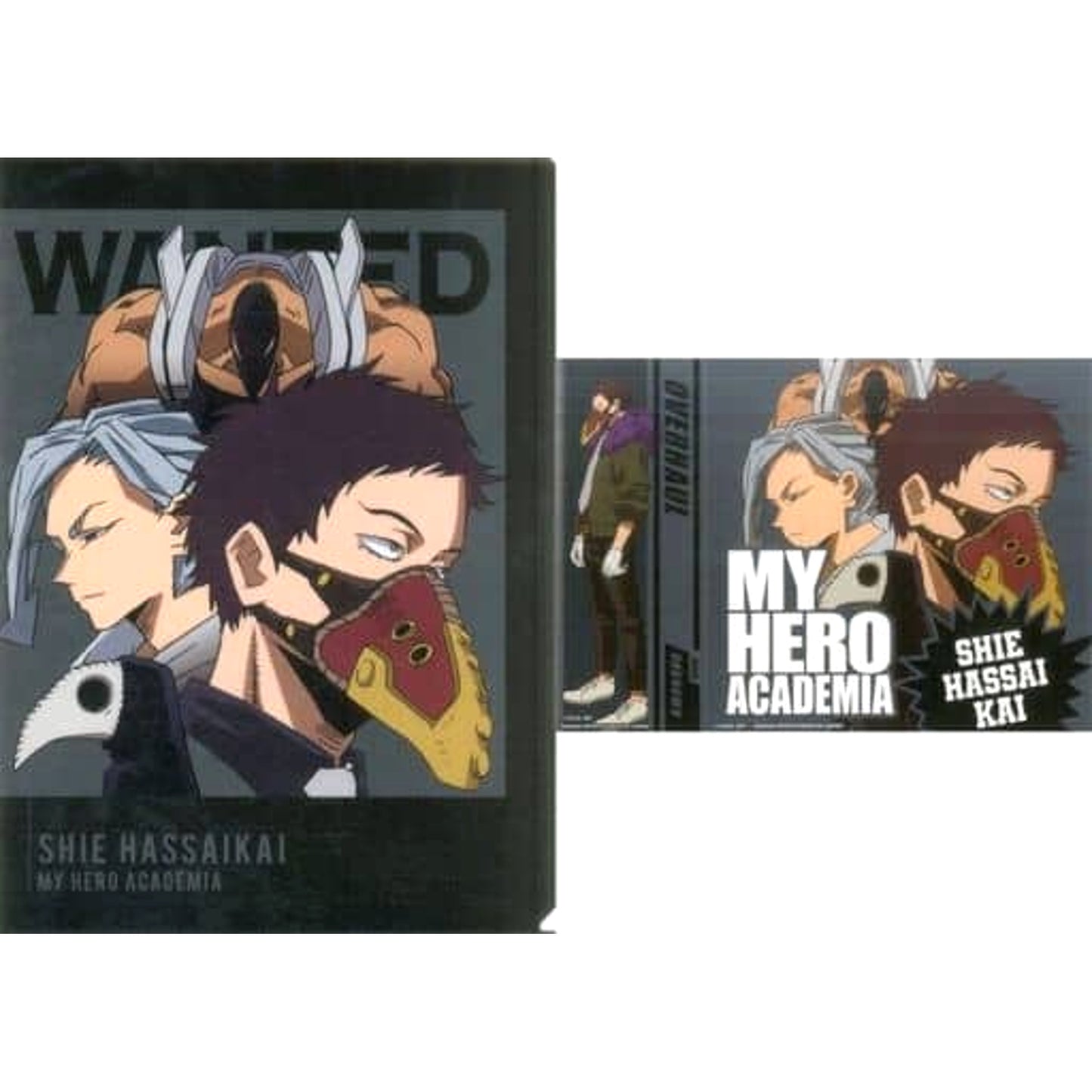 My Hero Academia Shie Hassaikai Ichiban Kuji I'm Ready! A4 Clear File & Sticker Set Prize G [USED]
