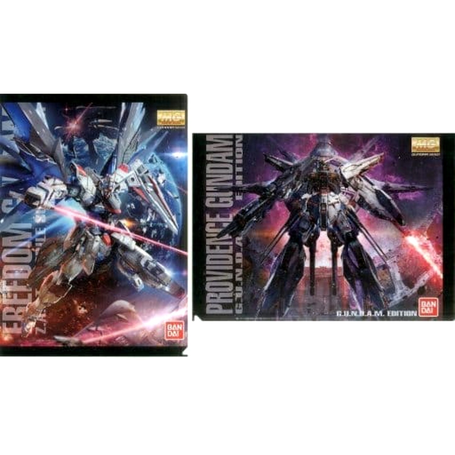 Mobile Suit Gundam Freedom Gundam Ver.2.0 & Others Ichiban Kuji Gunpla 40th Anniversary A4 File Folder Set Prize H [USED]