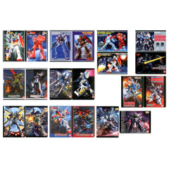 Mobile Suit Gundam Gundam & Others All 10 Types Set Ichiban Kuji Gunpla 40th Anniversary A4 File Folder Set Prize H [USED]