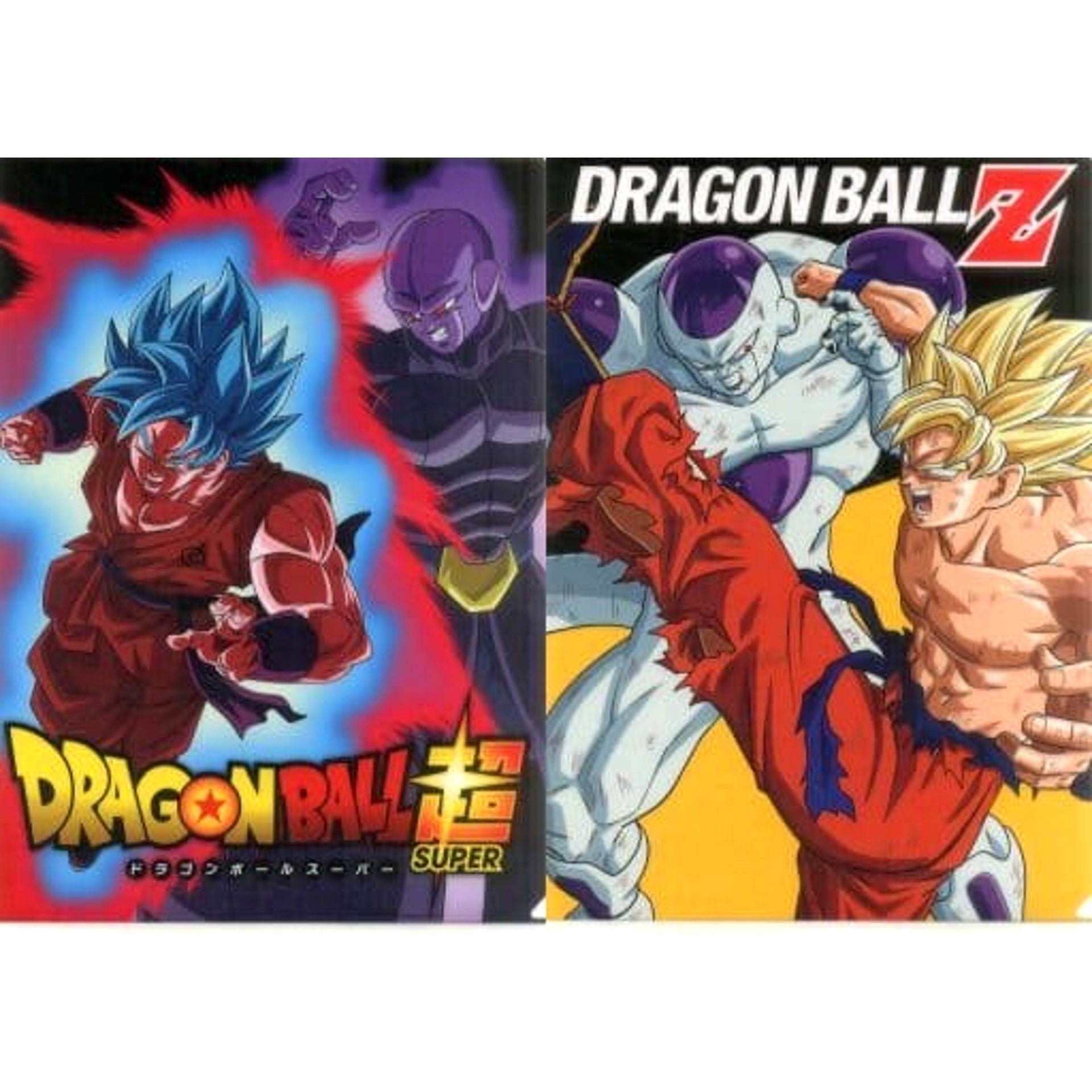 Dragon Ball Son Goku & Others Ichiban Kuji VS Omnibus A4 File Folder Set of 2 Prize I [USED]