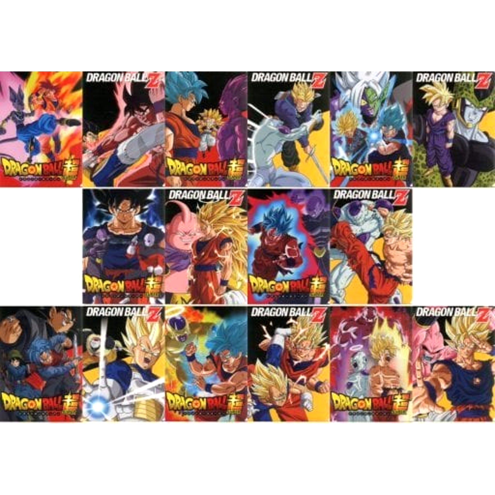 Dragon Ball Son Goku & Others All 8 Types Set Ichiban Kuji VS Omnibus A4 File Folder Prize I [USED]