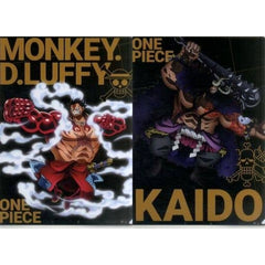 One Piece Kaido Luffy Ichiban Kuji Ha no Yakudo VS Clear File Set Prize H [USED]