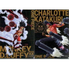 One Piece Luffy Charlotte Katakuri Ichiban Kuji Ha no Yakudo VS Clear File Set Prize H [USED]