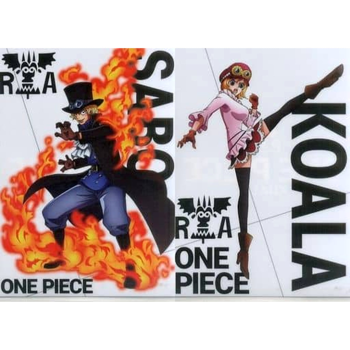 One Piece Sabo Koala Ichiban Kuji Ha no Yakudo VS Clear File Set Prize H [USED]