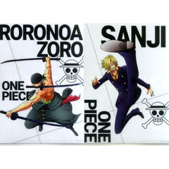 Zoro and Sanji H Prize VS Clear File Set Ichiban Kuji One Piece Ha no Yakudo [USED]